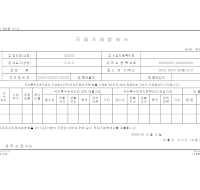 국제거래명세서